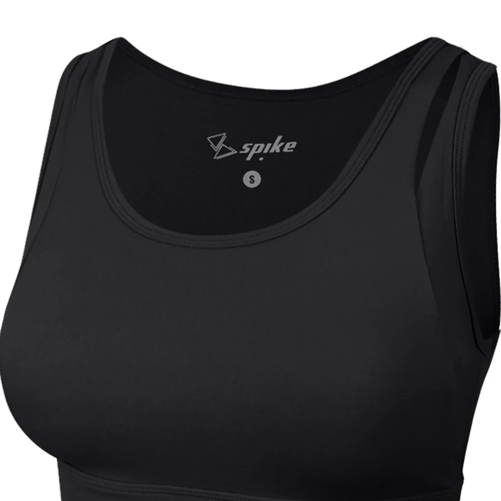 SPIKE SP25TRSBW22 Women Training Sports Bra Black - SP696AP392ENTH