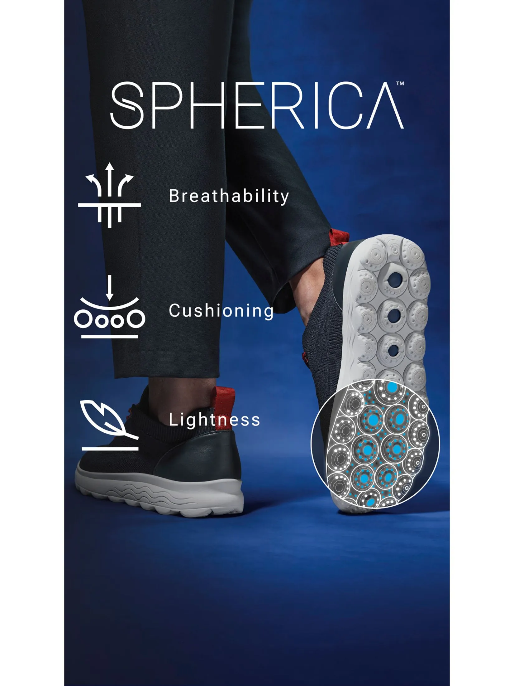 GEOX Men Sneakers Spherica Plus 2SS25 B