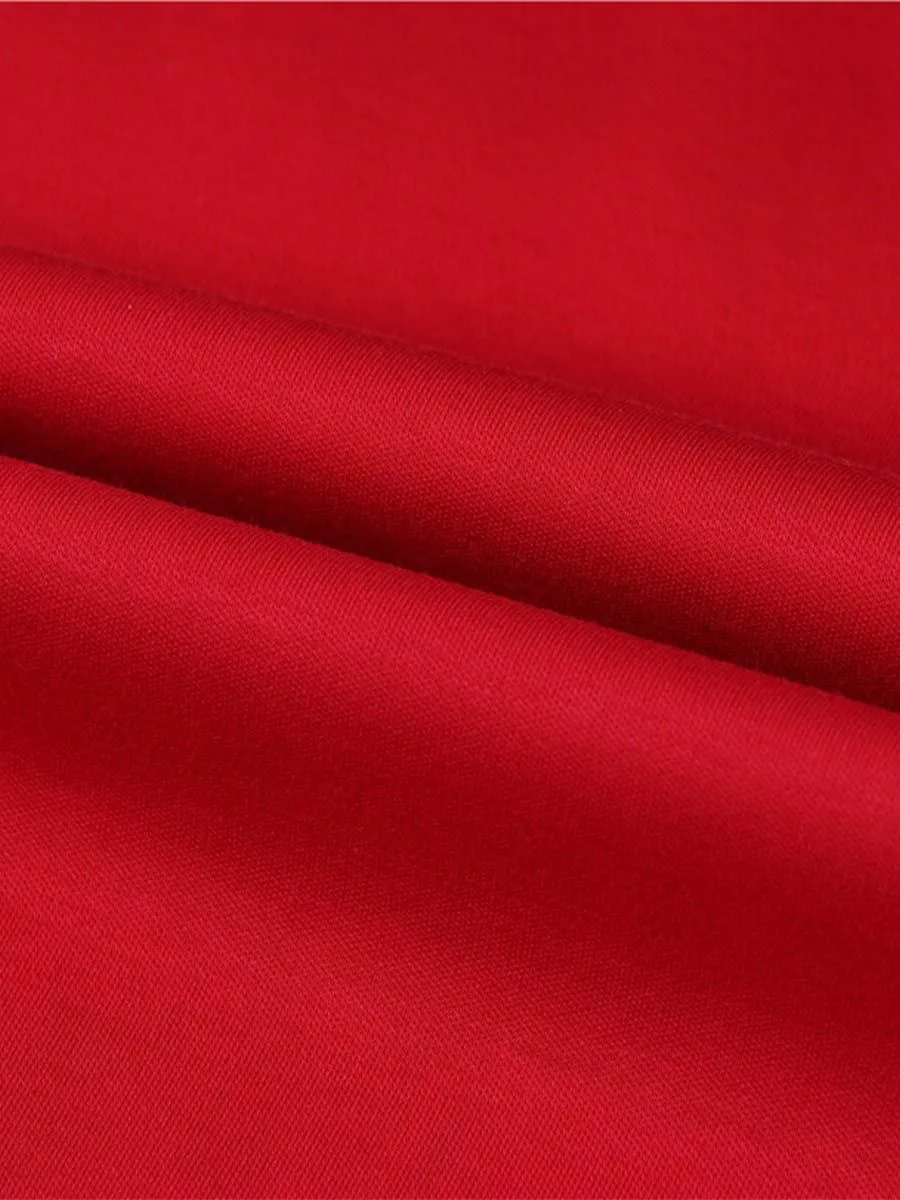 GIORDANO Men's short sleeve polo shirt interlock fabric Red