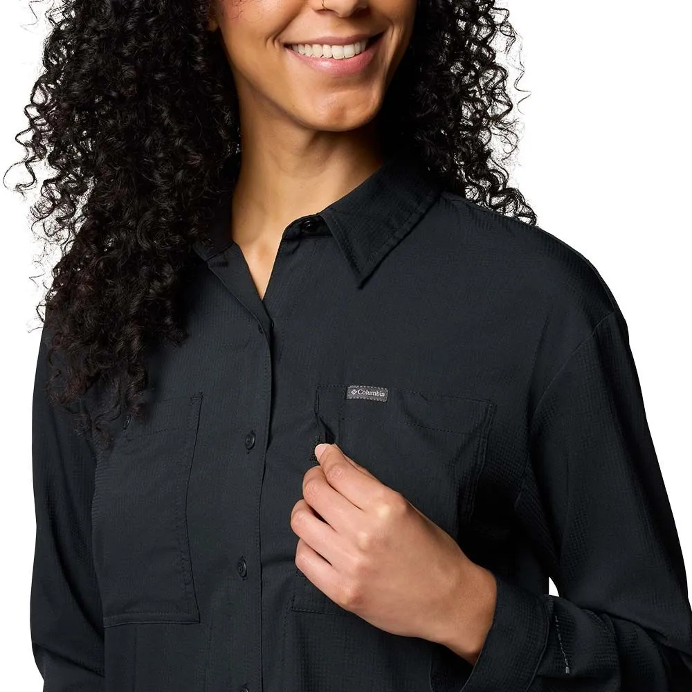 COLUMBIA Women Shirt Silver Ridge™ Utility Long Sleeve Black - CO399AP230EKTH