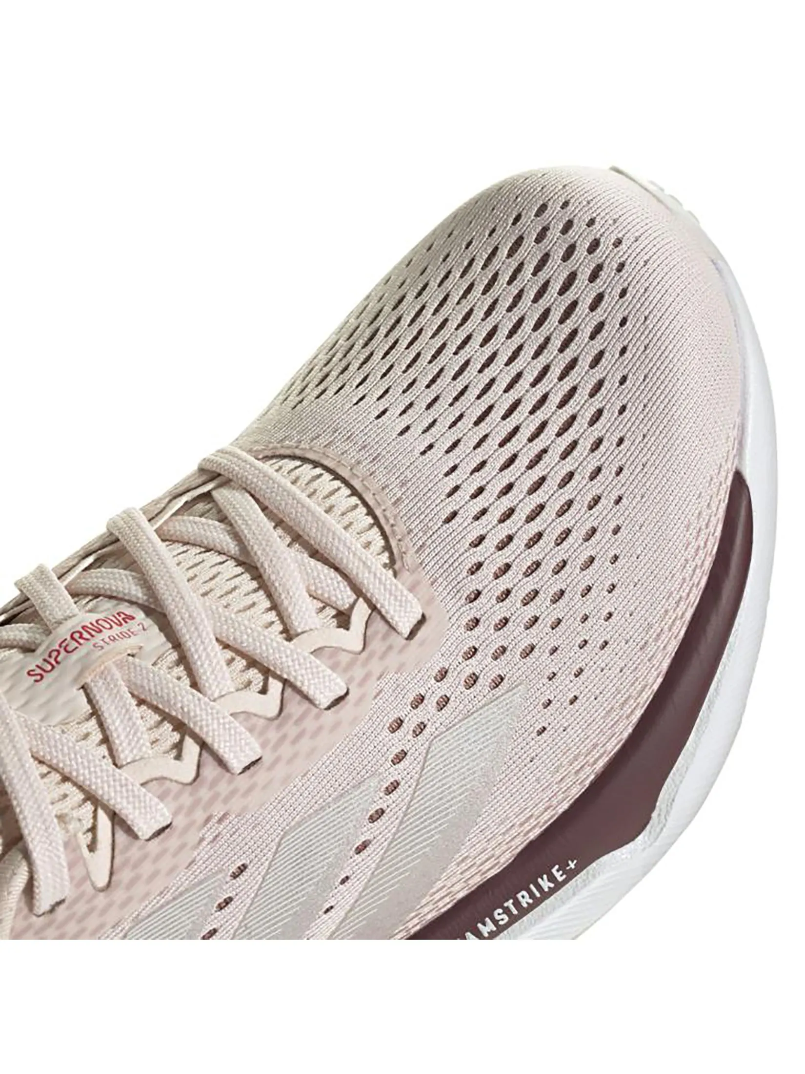 ADIDAS Women Running Shoes Supernova Stride 2.0 IH8656 Aurora Ruby / Cyber Met. / Lucid Red