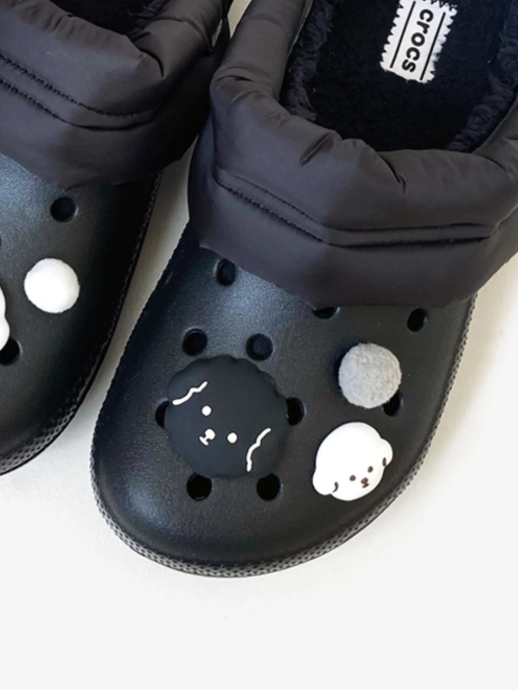 MILL AND MOI MNM Silicone charm - Poodle Black (L)