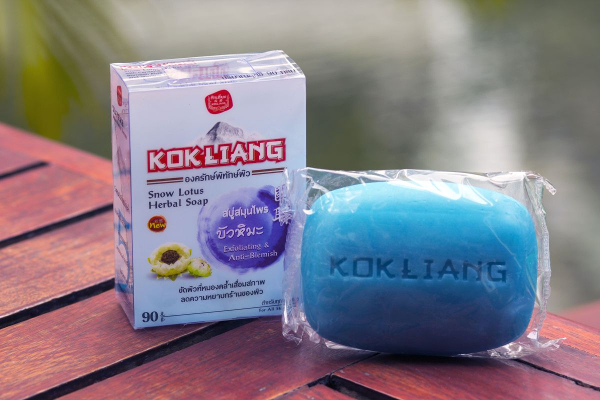 Лечебное мыло для проблемной кожи со снежным лотусом Kokliang 90 гр