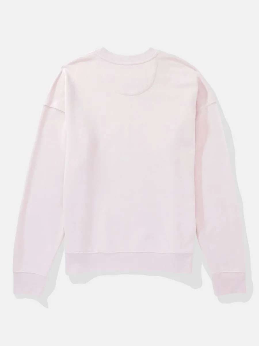 AMERICAN EAGLE WOMEN  INTL KI CLASSIC CREW 575 LILAC ICE