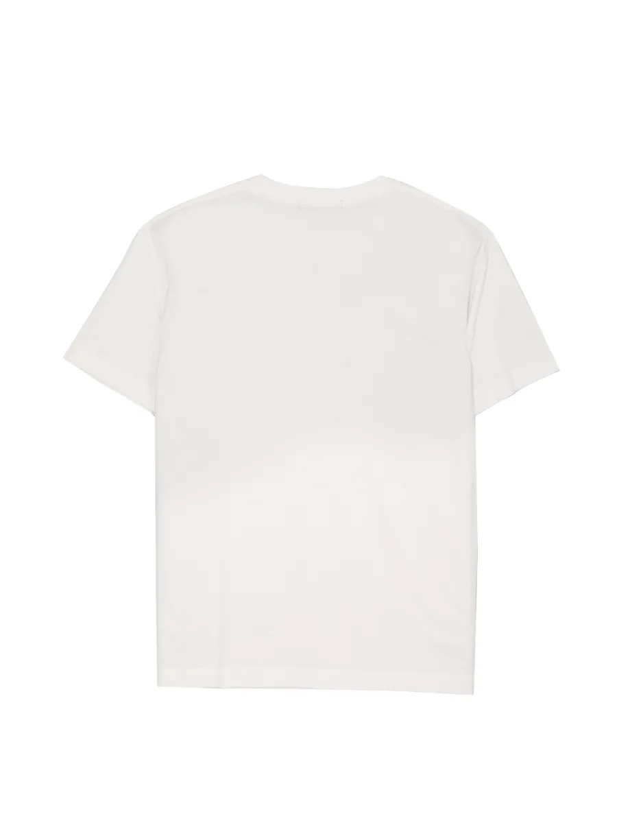 ELLE HOMME Men Round neck T-shirt with ELLE HOMME logo W8K906 - White