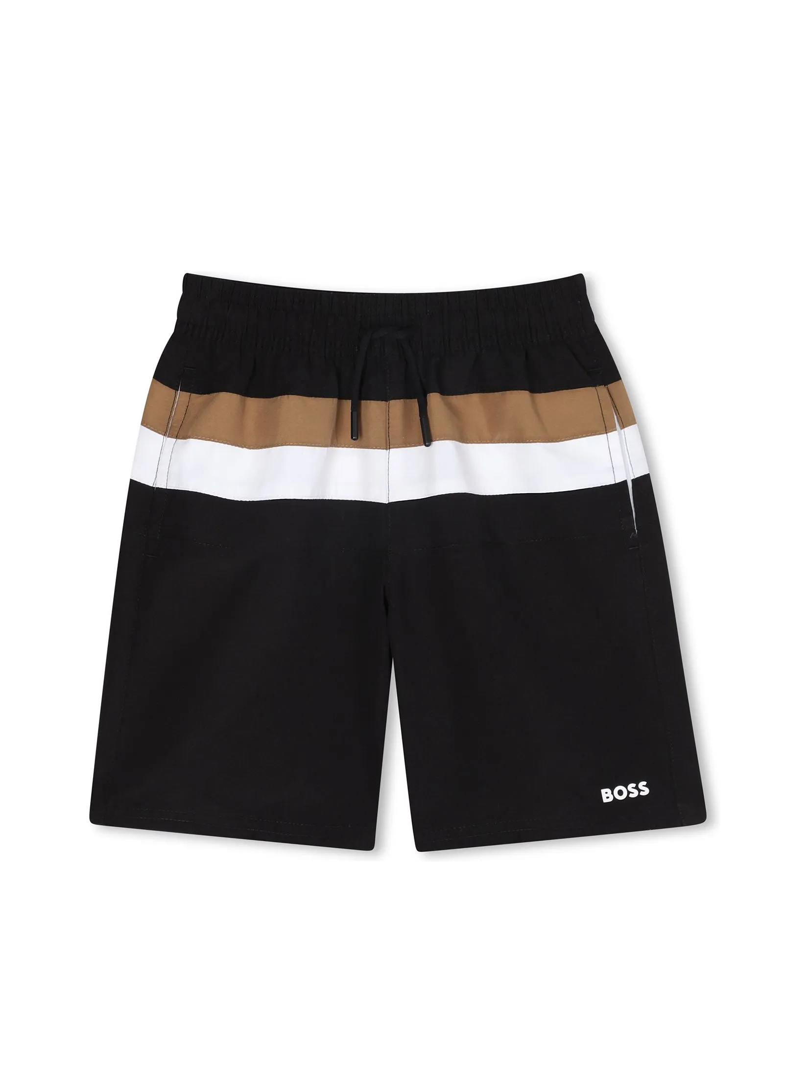 BOSS KIDS Boy Swim Shorts Black Size - 10A