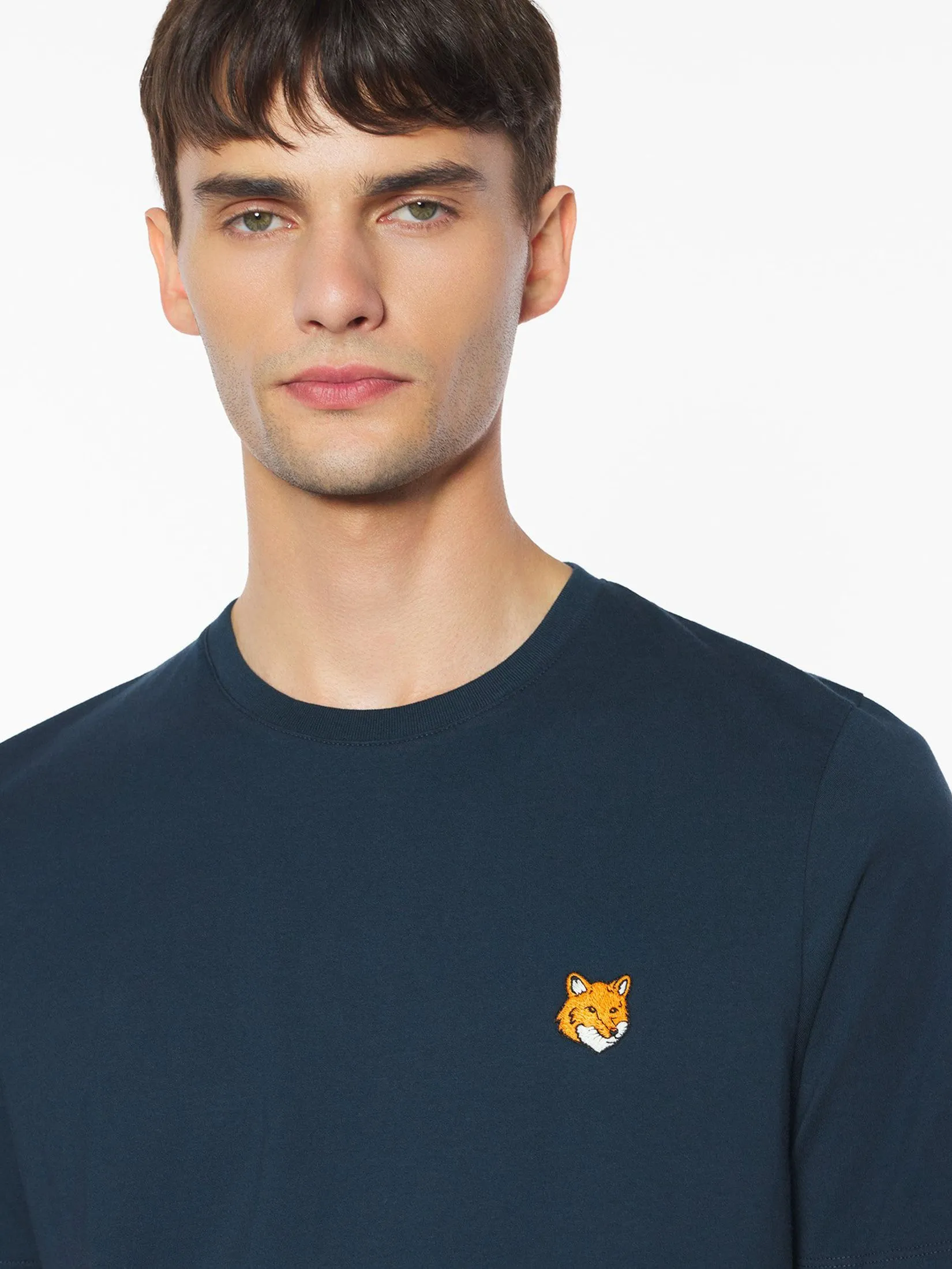 MAISON KITSUNÉ Men Tee-Shirt Fox Head Regular