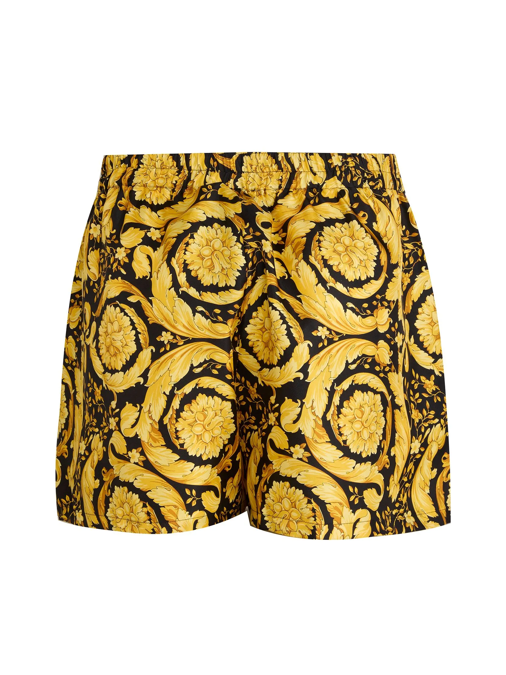 VERSACE UNDERWEAR Men Pyjamas Bottoms Barocco Print Gold