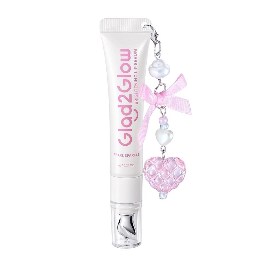 Glad2Glow Brightening Lip Serum Pearl Sparkle (Clear) 7 G. - Clear
