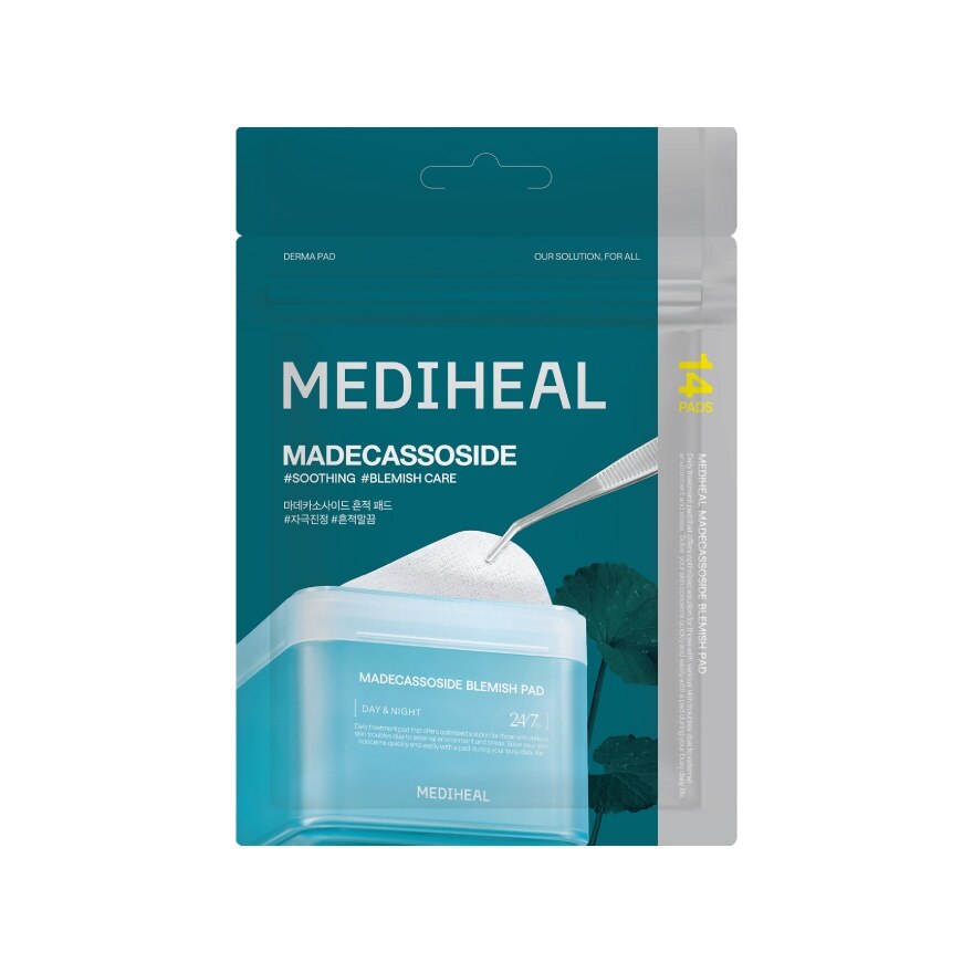 Mediheal Pad Madecassoside Blemish 14'S - Blue