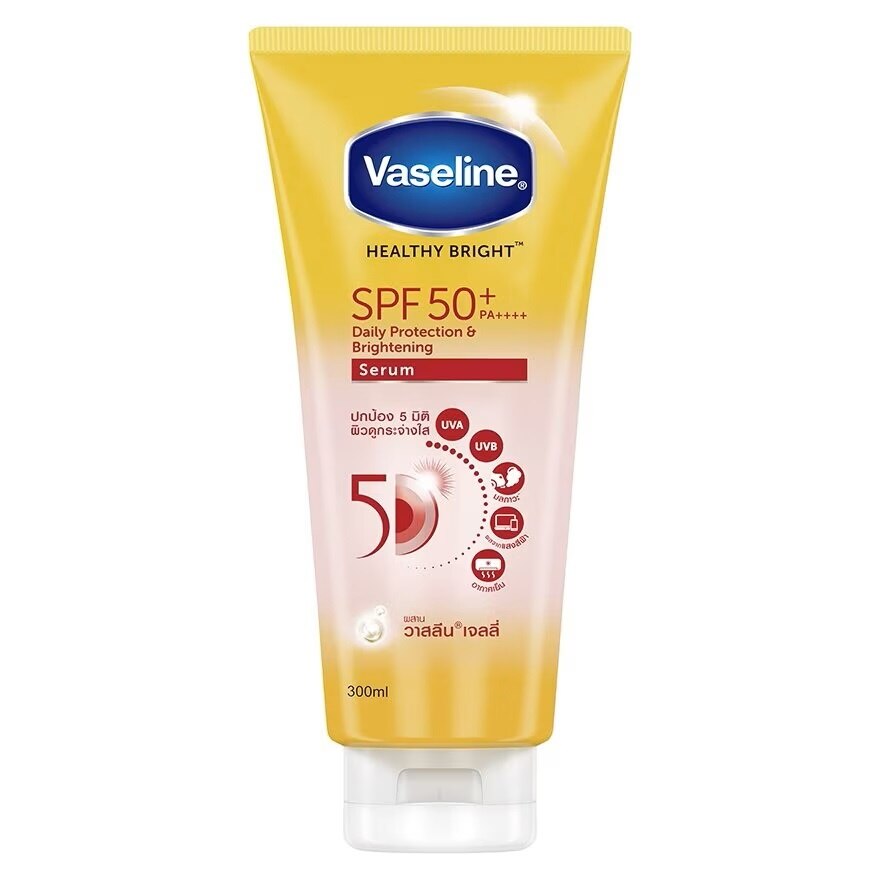 Vaseline Healthy Bright Daily Protection  Brightening Serum SPF50+ PA++++ 300 Ml.