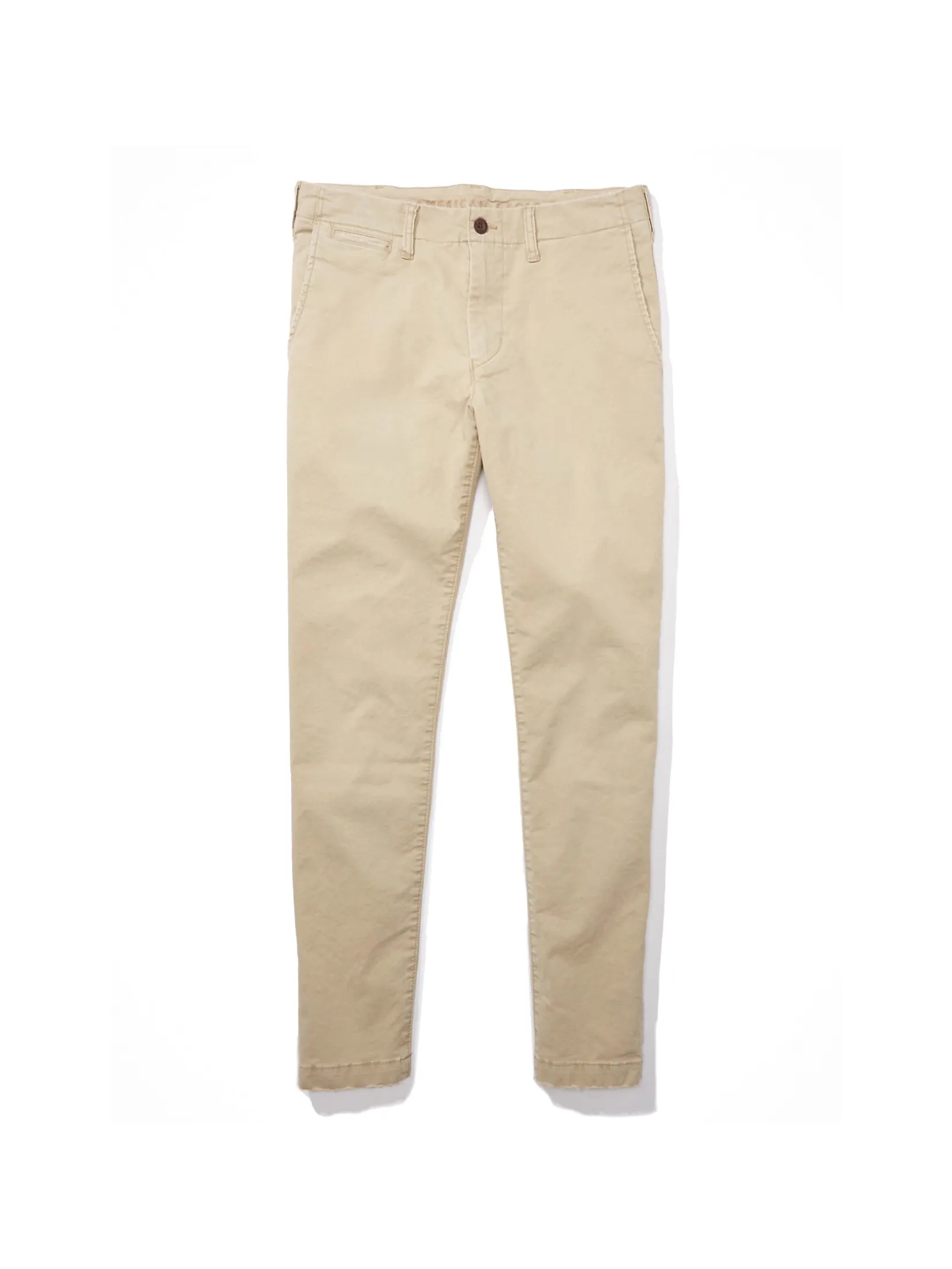 AMERICAN EAGLE MEN 4720 ATHLETIC SKINNY LIVED IN KHAKI 281 LIGHT KHAKI Size - 29/32