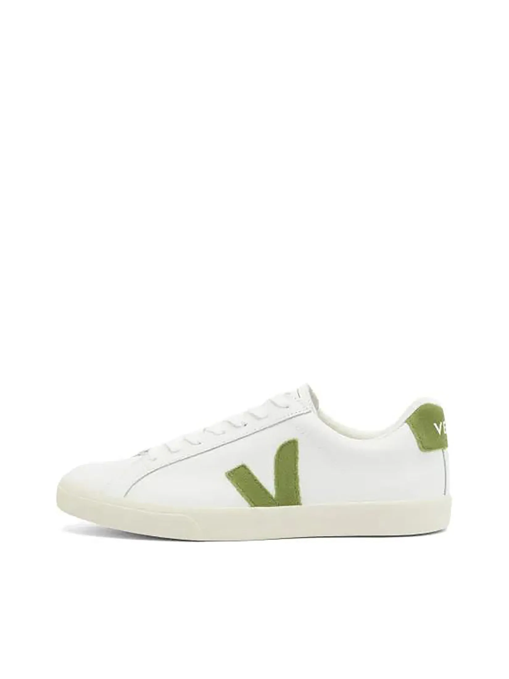 VEJA Men Sneakers Esplar Logo SS25 Extra-White Kiwi