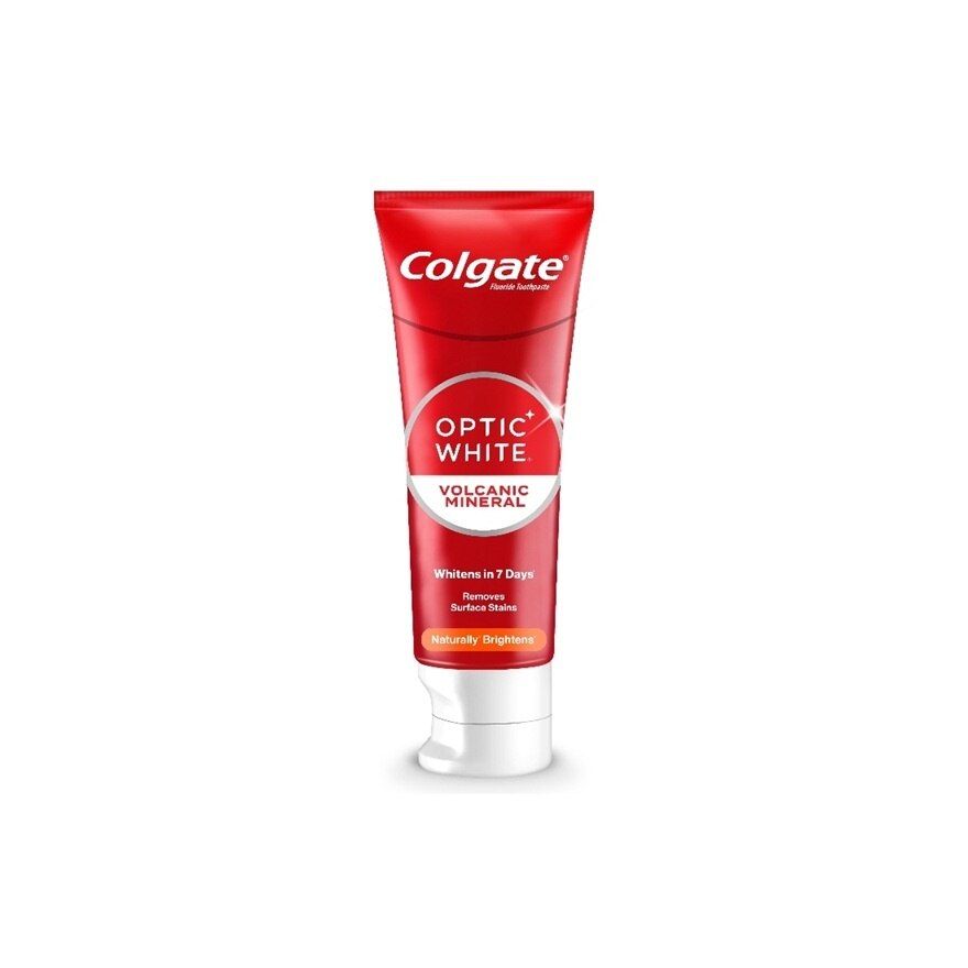 Colgate Toothpaste Optic White Volcanic Mineral 100 G. Twin Pack