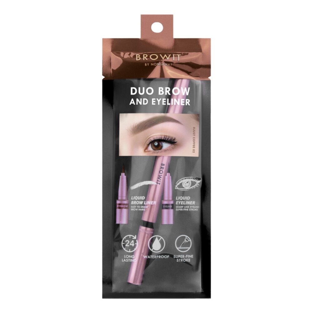 Browit DuoBrow Eyeliner0.55mlJustCoffee - Light Coffee