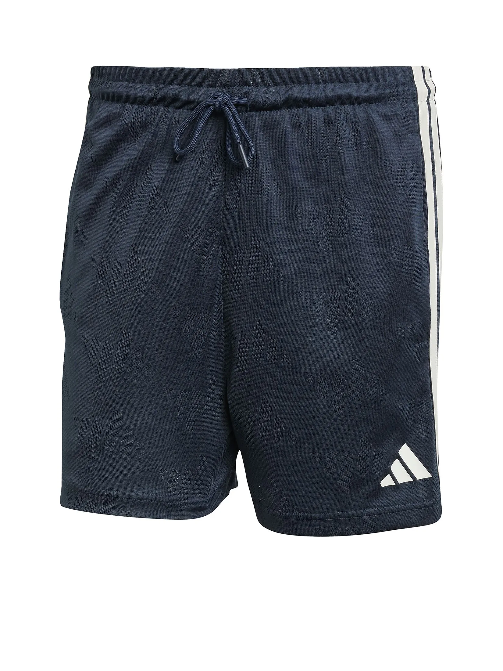 ADIDAS Men Short Stadium Jacquard JX5585 Blue / Aurora Ink / Off White