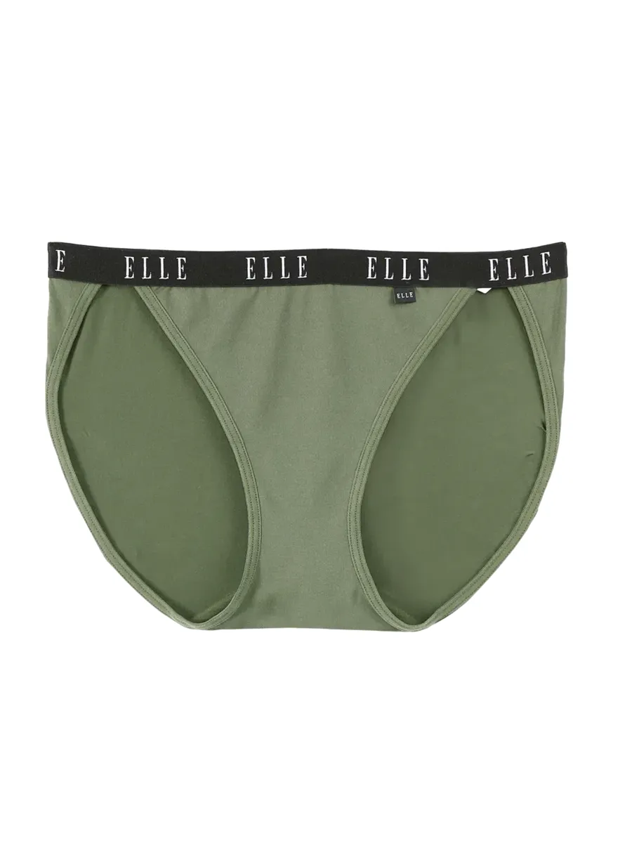 ELLE LINGERIE Women UNDERWEAR SEXY LOWRISE LU1916OV OLIVE