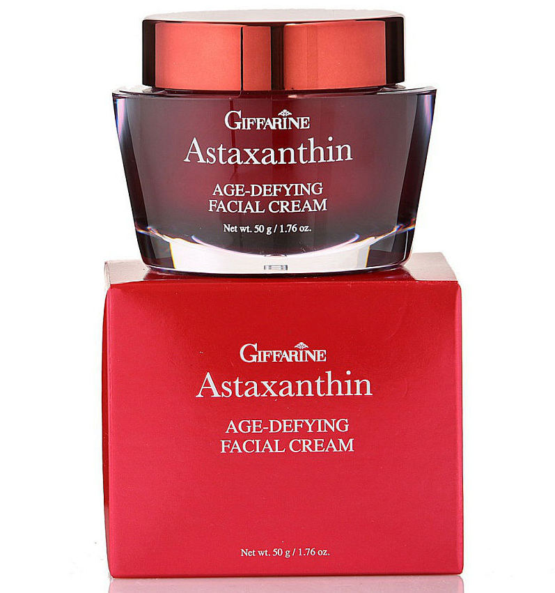 Интенсивный ночной крем для лица с астаксантином Giffarine 50 гр