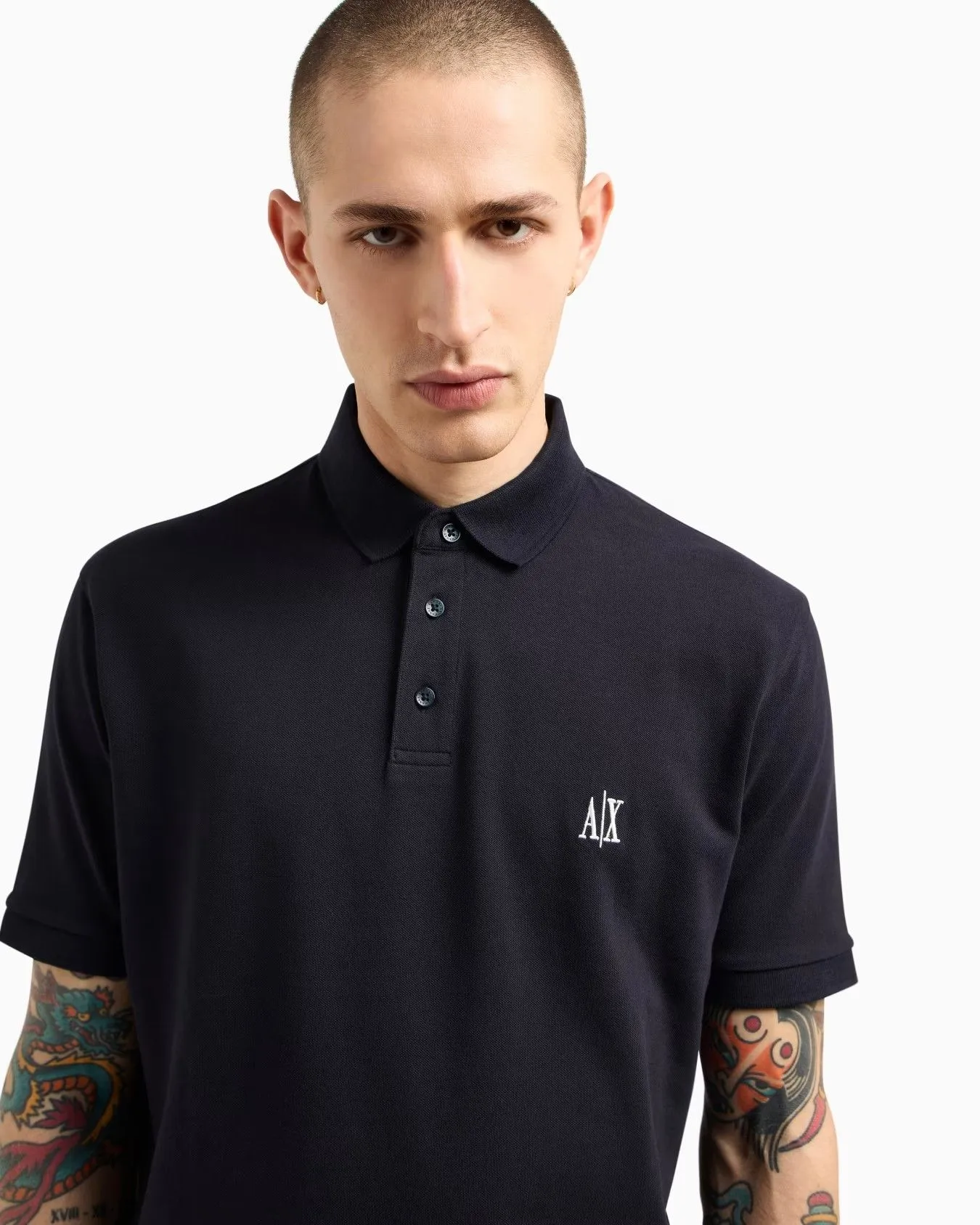 ARMANI EXCHANGE Polo Men XM000367-AF13022-UB101 Blue