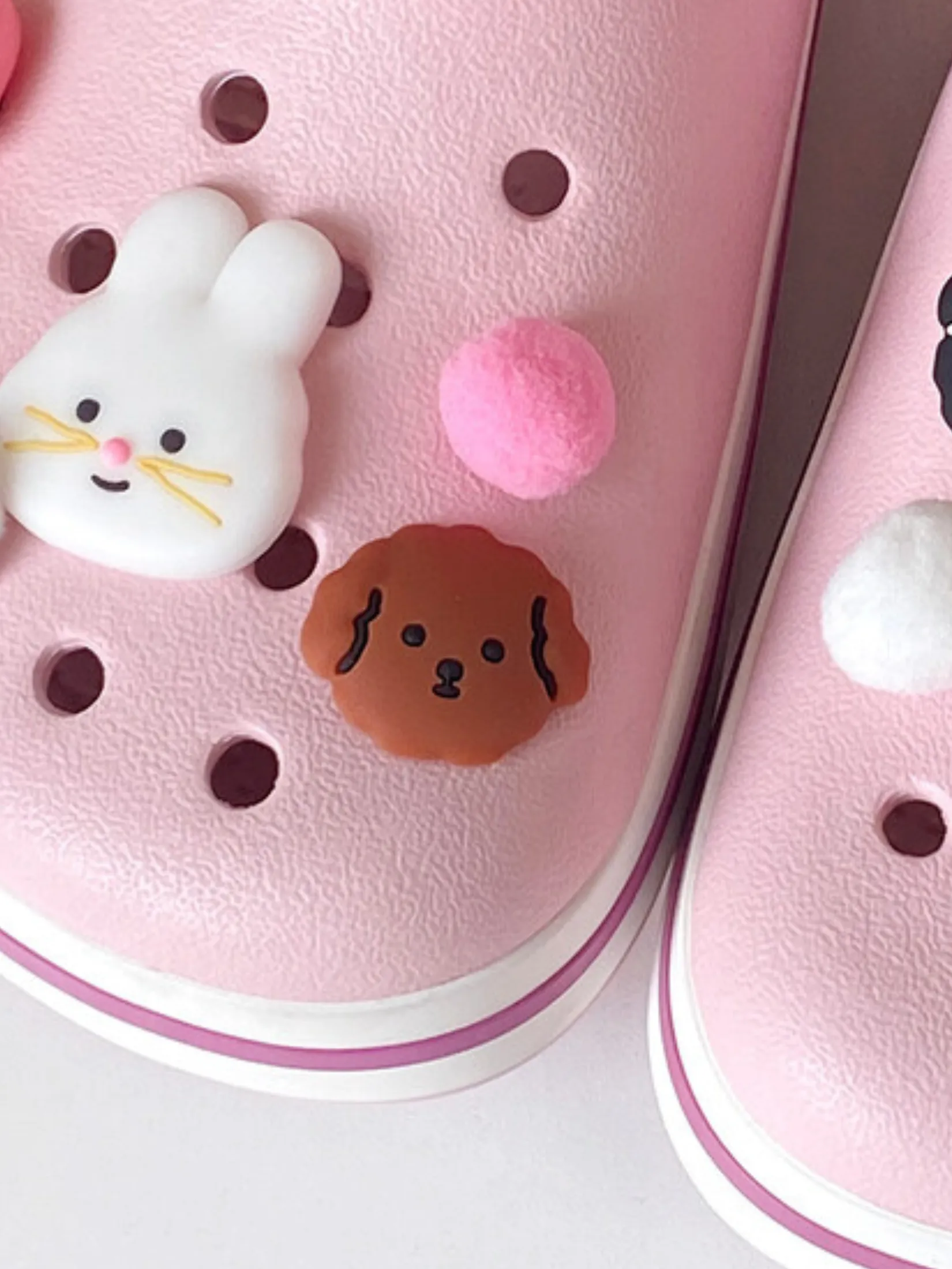 MILL AND MOI MNM Silicone charm -  Poodle Brown (S)