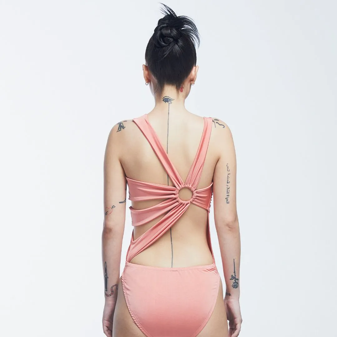 BLACKDOG BKK Fire Lily Swimsuit Pink