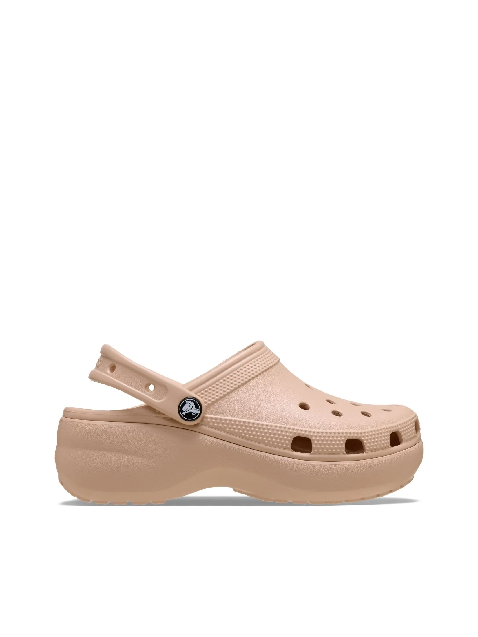 CROCS WOMEN'S CLASSIC PLATFORM CLOG - PINK CARAMEL