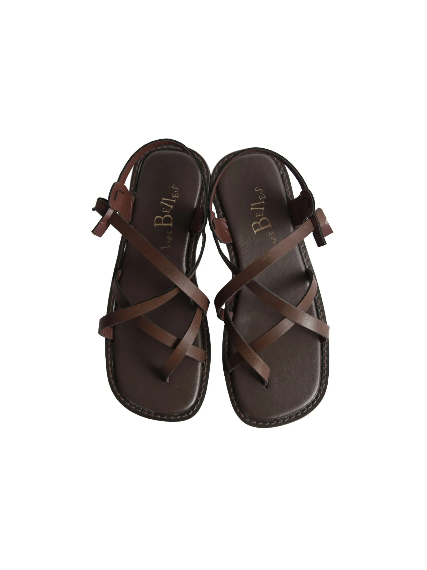 BELLE&SOFA Women Flat Sandals  S4444  - Brown