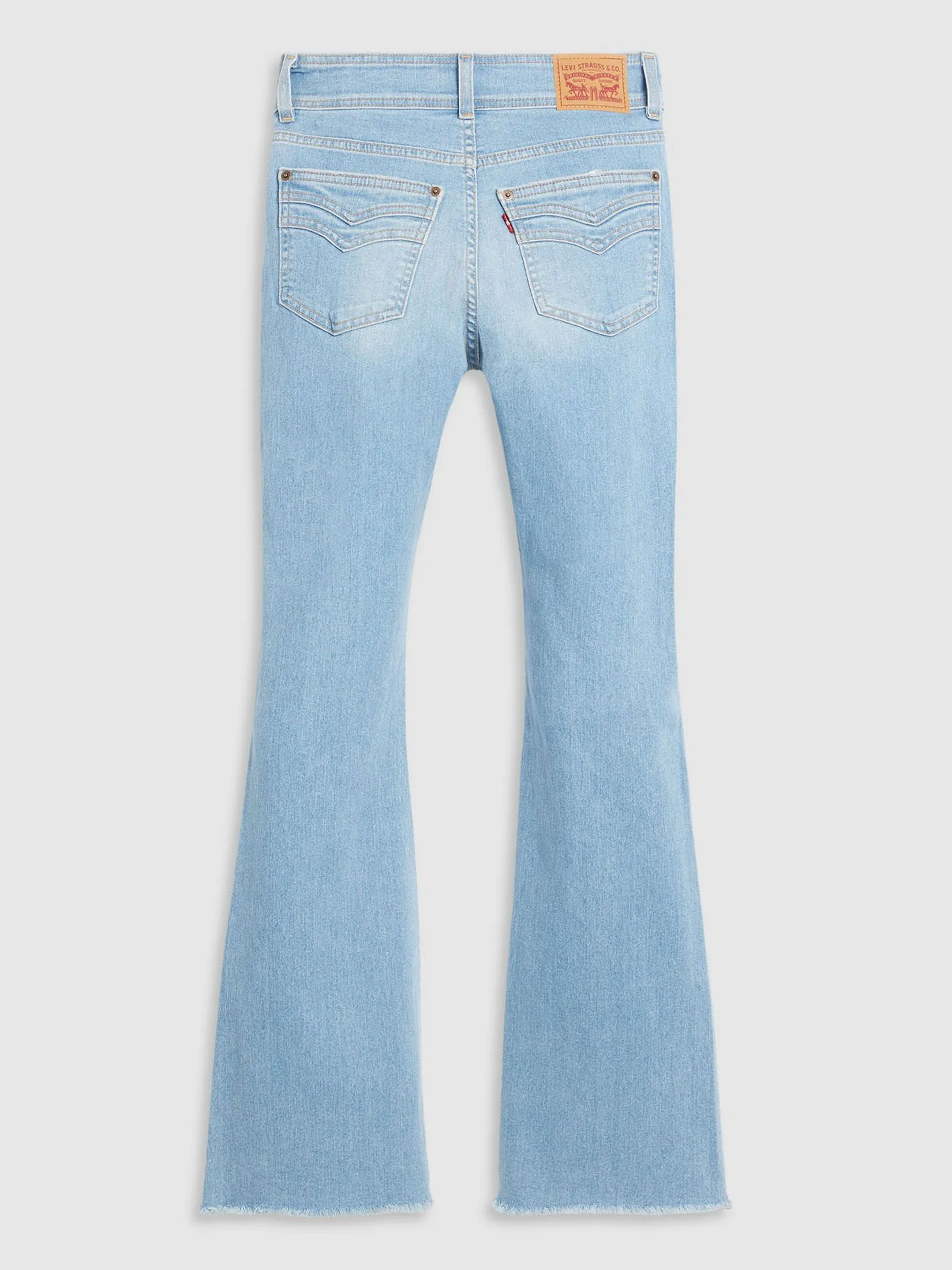 LEVI'S Women's Retro 726 High-Rise Flare Jeans Light Blue