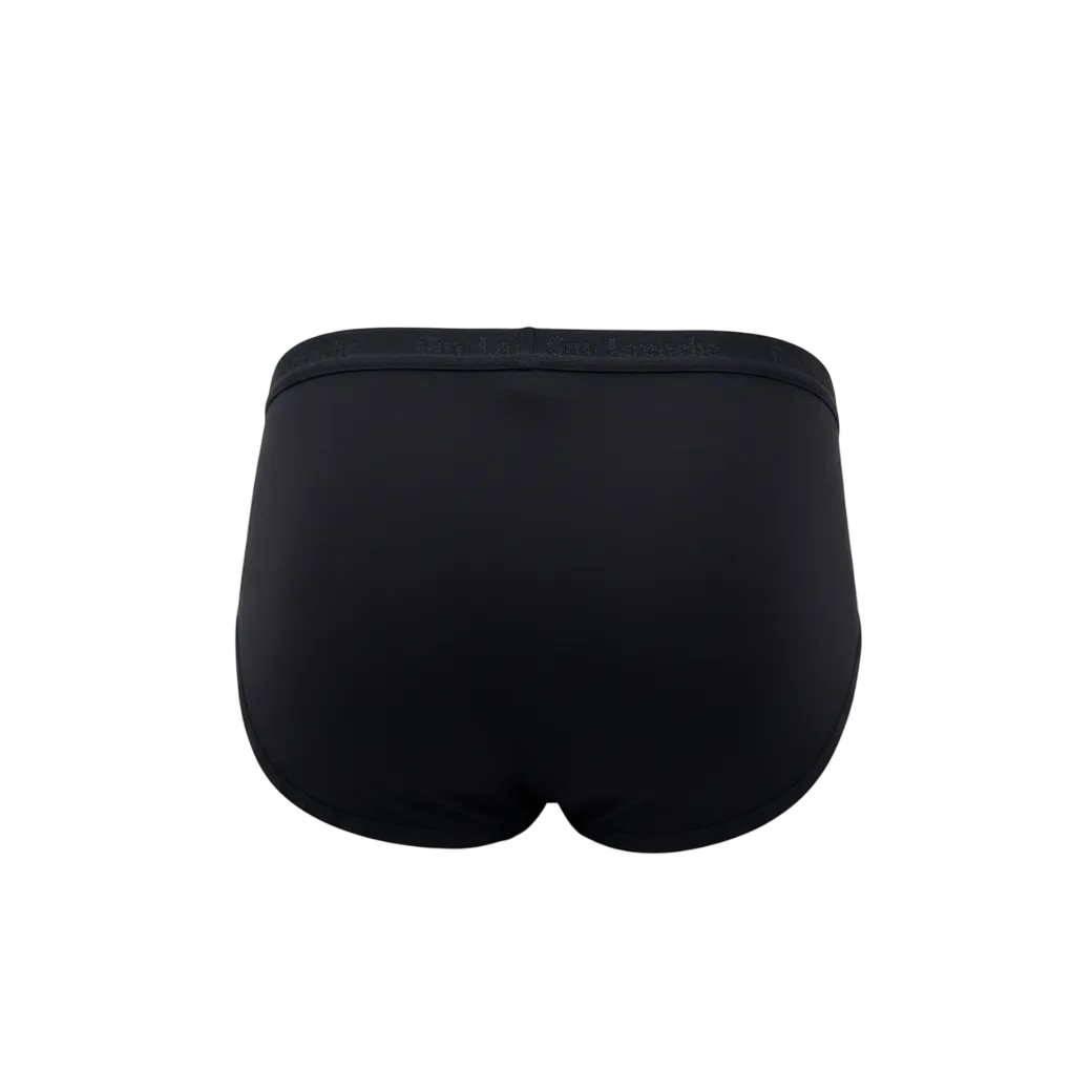 GUY LAROCHE INNERWEAR Black Men s Underwear Pack 3 Pieces Black (Cotton + Spandex) JUS4019R2BL