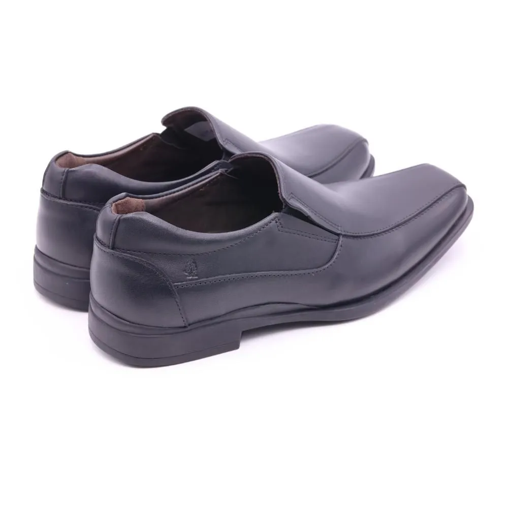 HUSH PUPPIES Men's Shoes Model Christopher HP 8HDFB8461 - BLACK Dress Shoes Slip-ons