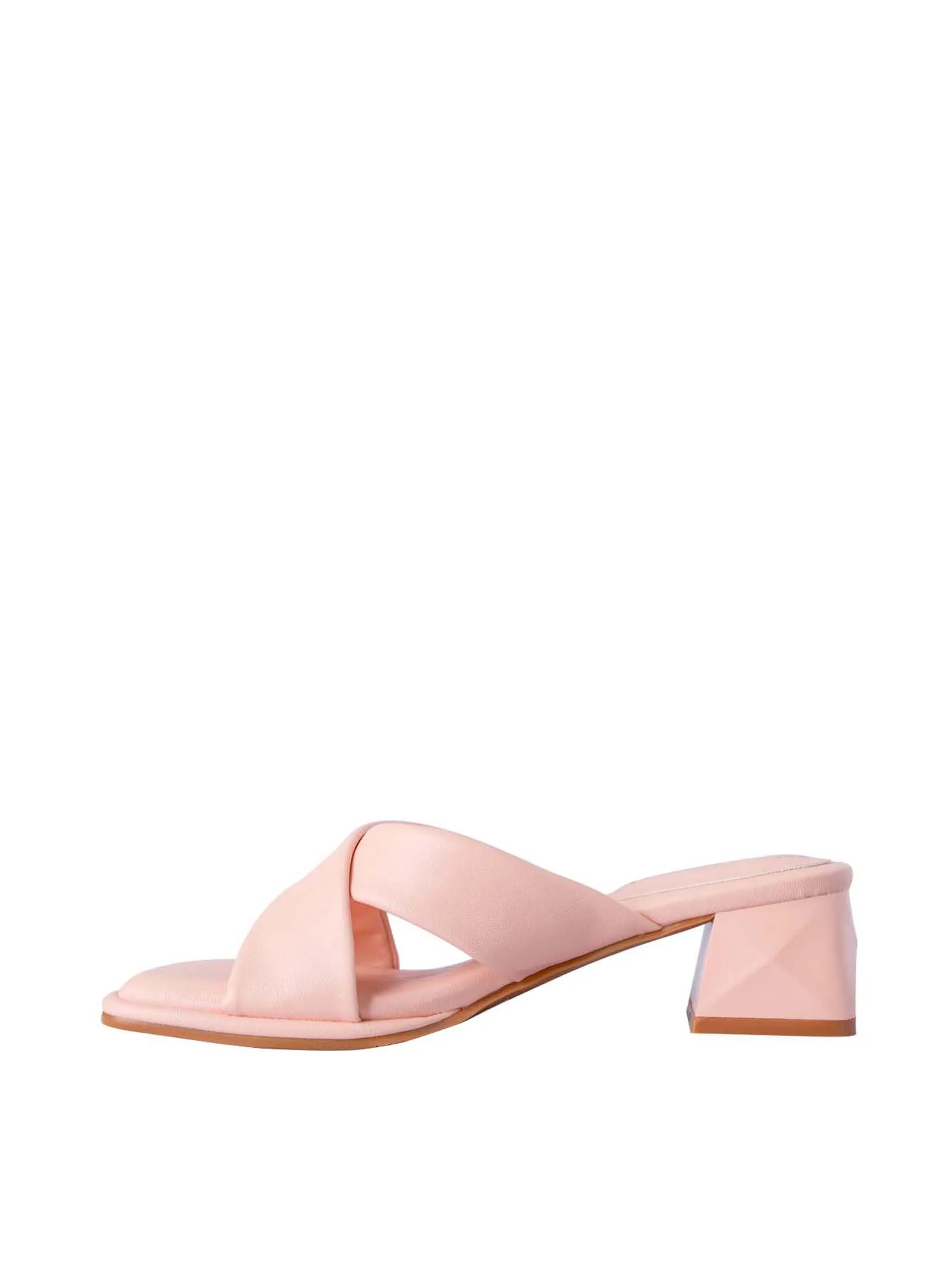 VILLAINS SF LOBELIA Women's Comfort Heeled Sandals PINK