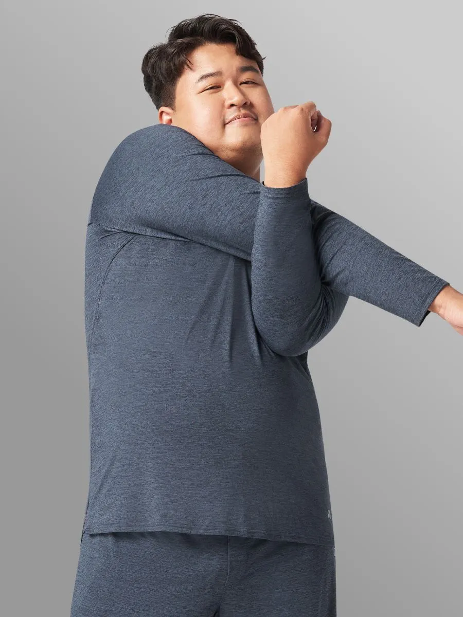 GQ Men T-Shirt Crew Neck Long Sleeves