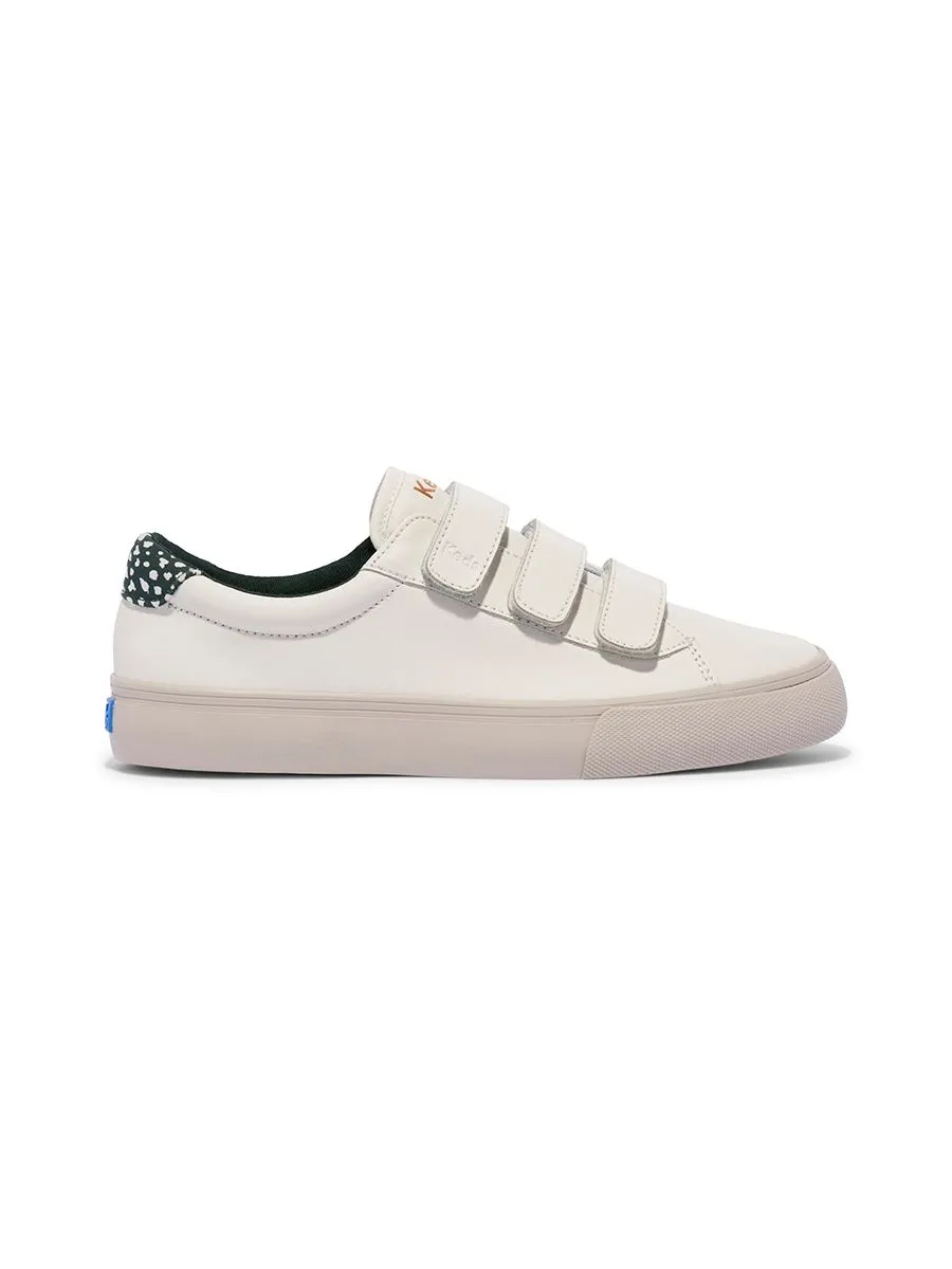 KEDS Women Jump Kick V Leather White