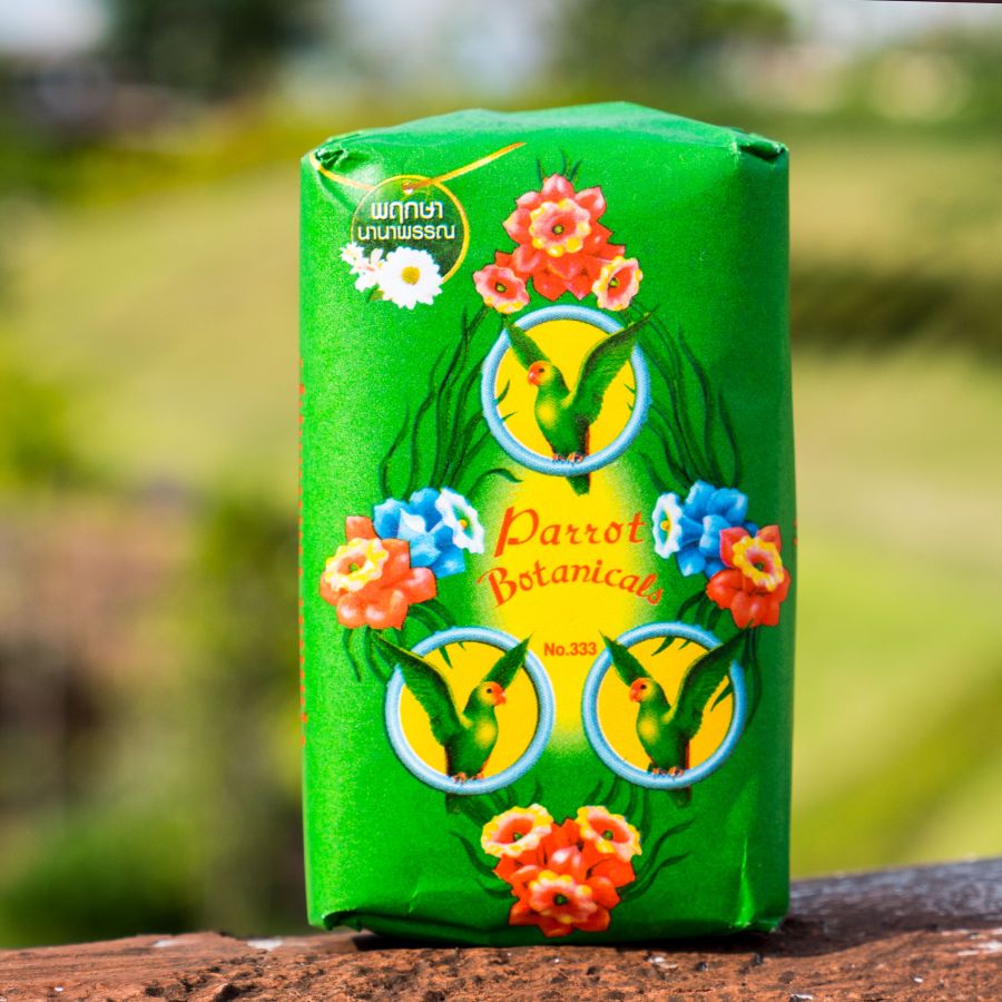 Мыло с ароматом 6 трав Parrot Botanicals 60 гр