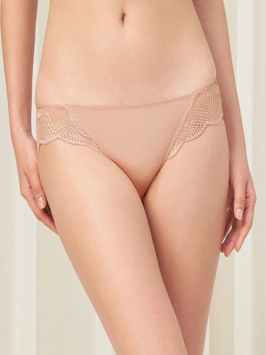 TRIUMPH Woman Panty Aqua Shan High Leg Orange 7747