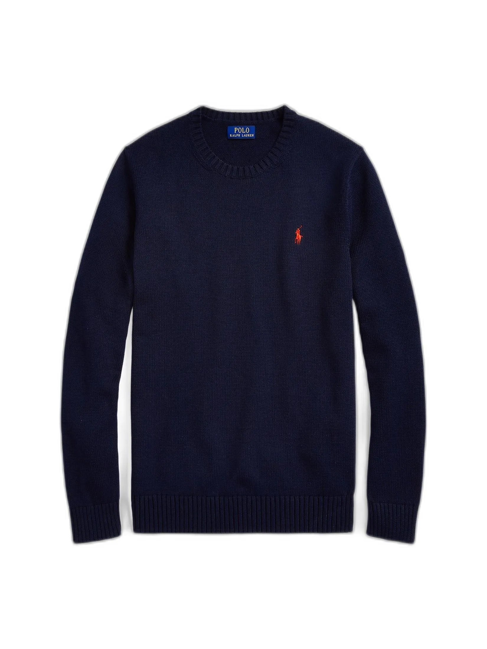 POLO RALPH LAUREN Men Pullover-Cotton Crewneck Sweater MNPOSWE16820571-Blue
