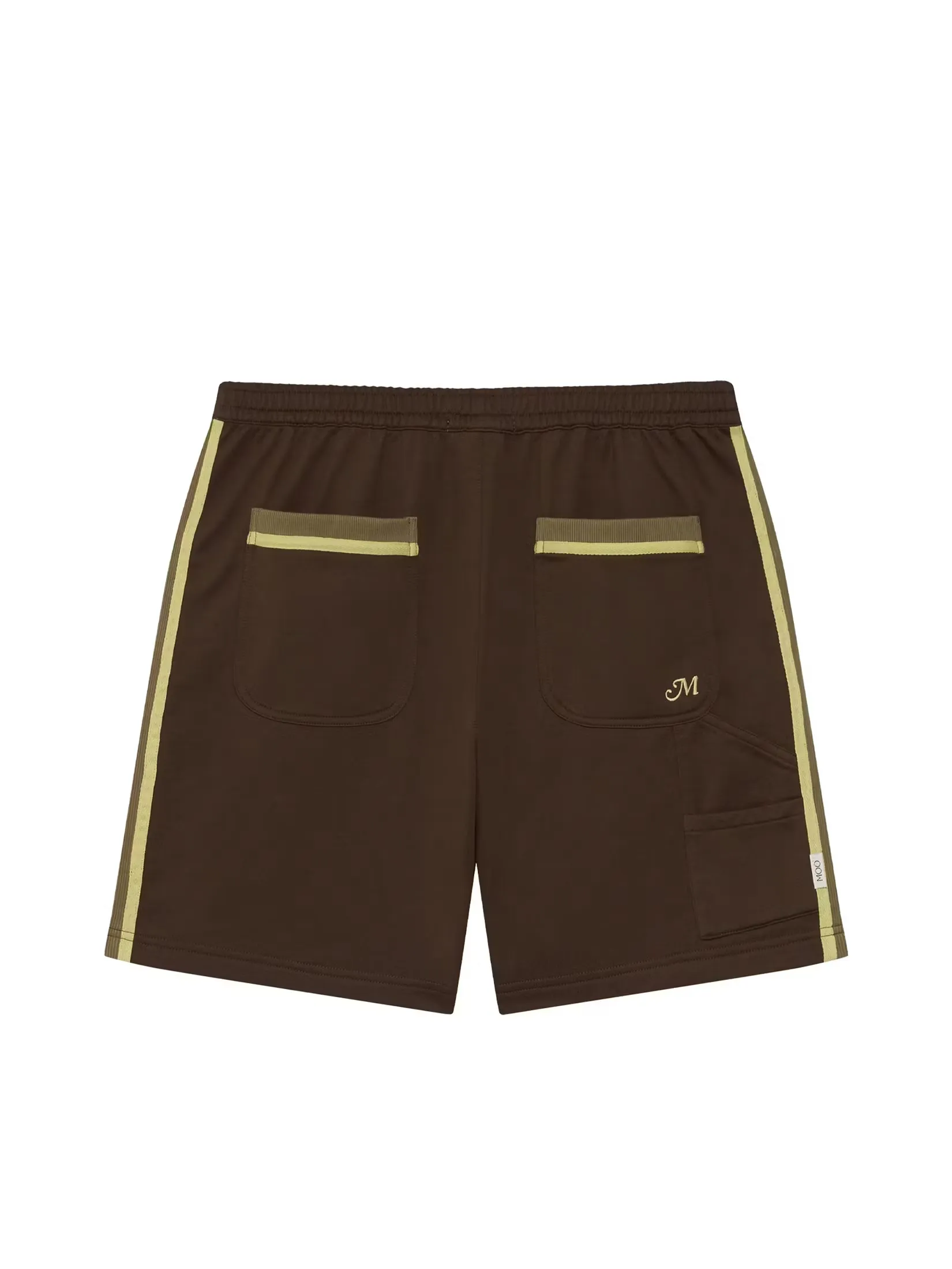 MOO [MOO 5/25] Jersey Track Shorts Brown