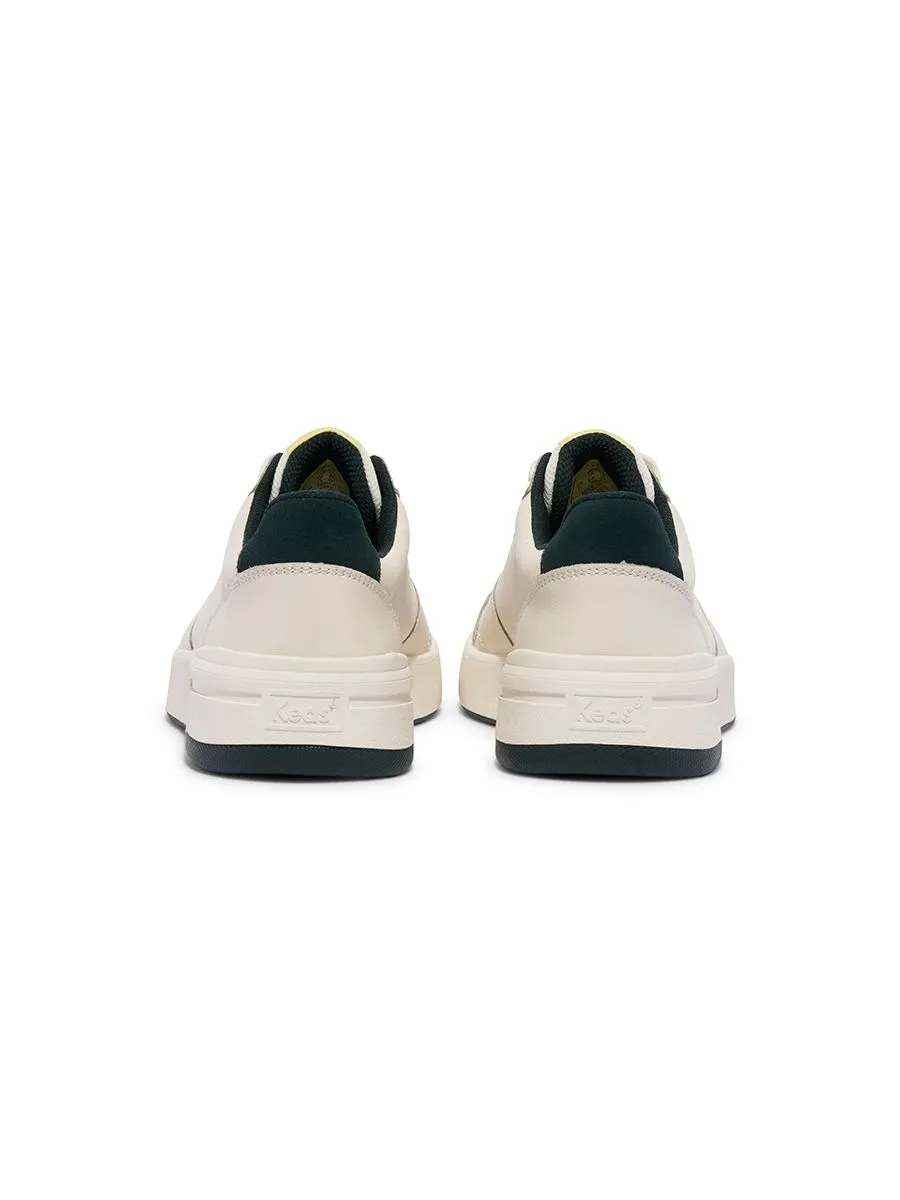 KEDS Women The Court Leather Green