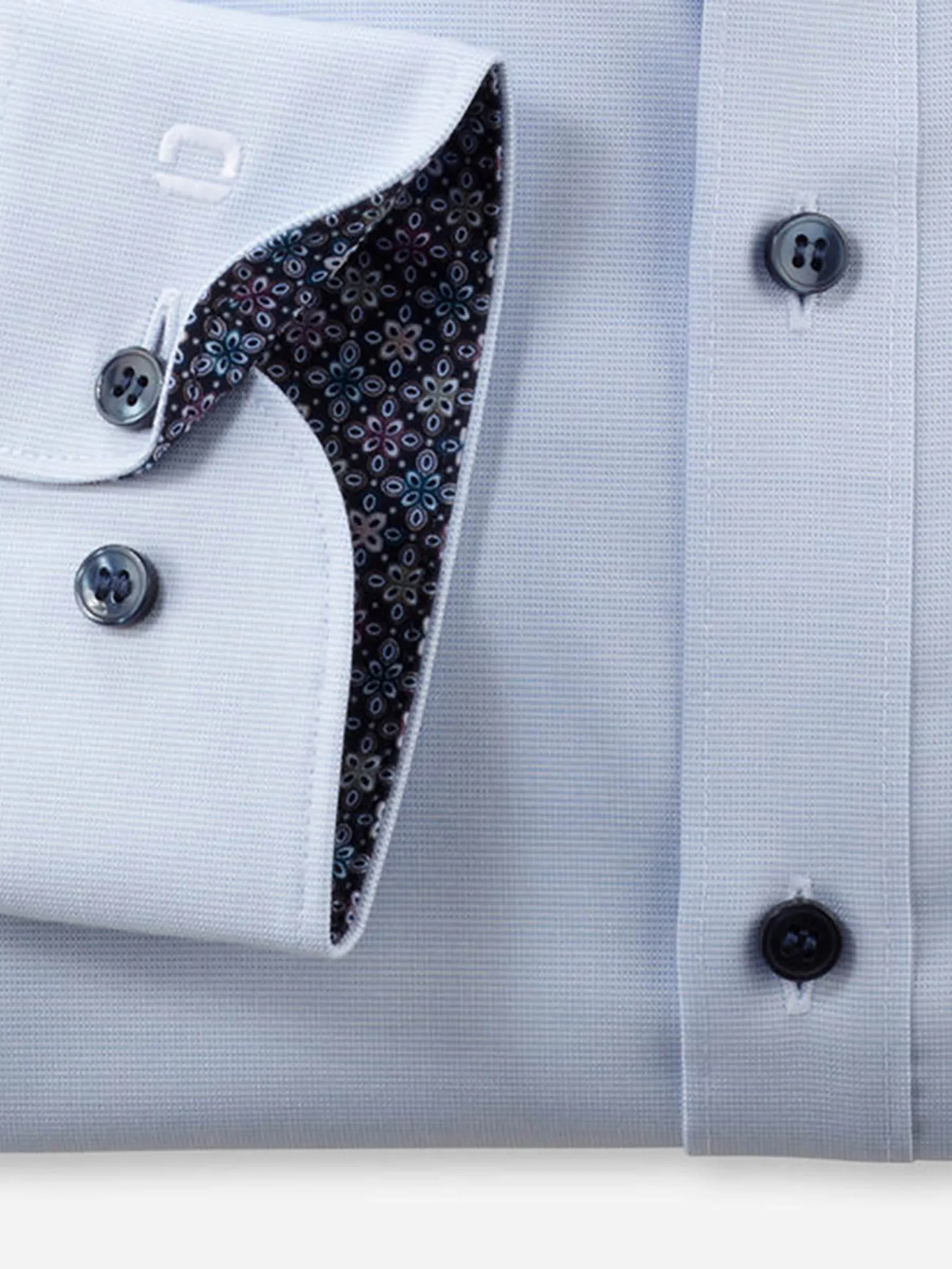 OLYMP MEN SHIRT LONG SLEEVES BUSINESS SHIRT BODY FIT LIGHT BLUE