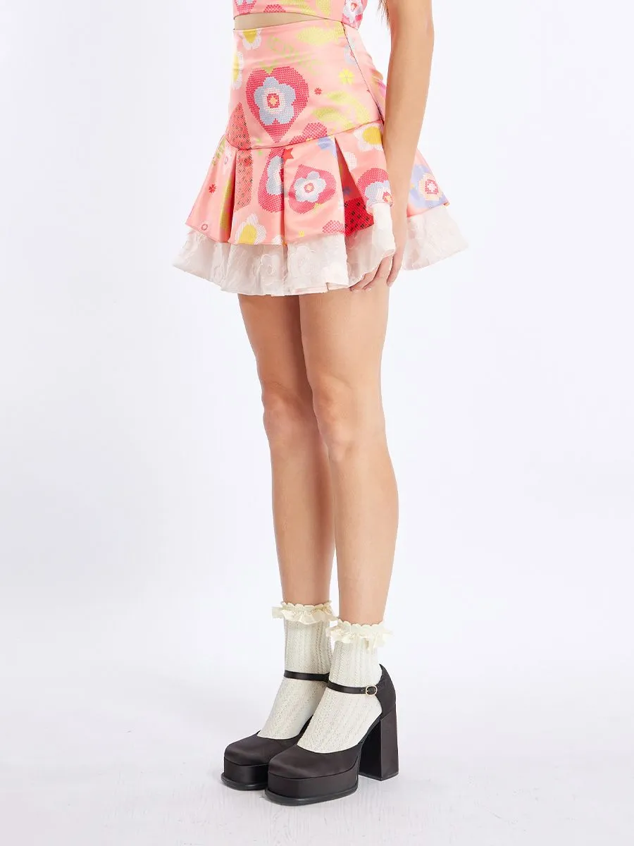 ICONIC WOMAN PINK TILLY SKIRT