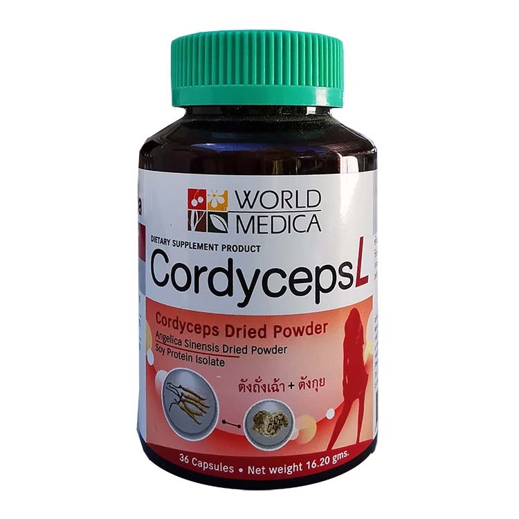 Комплекс Кордицепс L World Medica 36 капсул