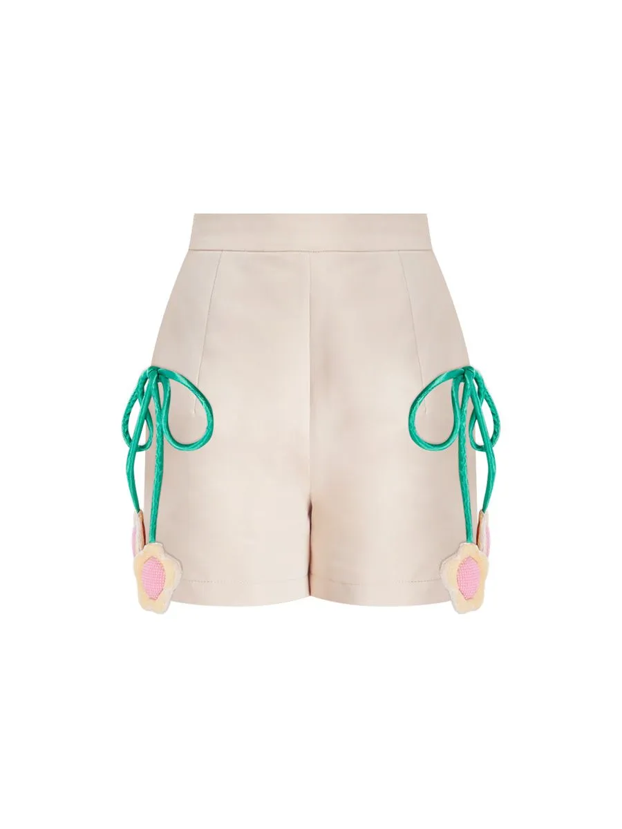 ICONIC WOMAN CREAM LUNETTES SHORTS