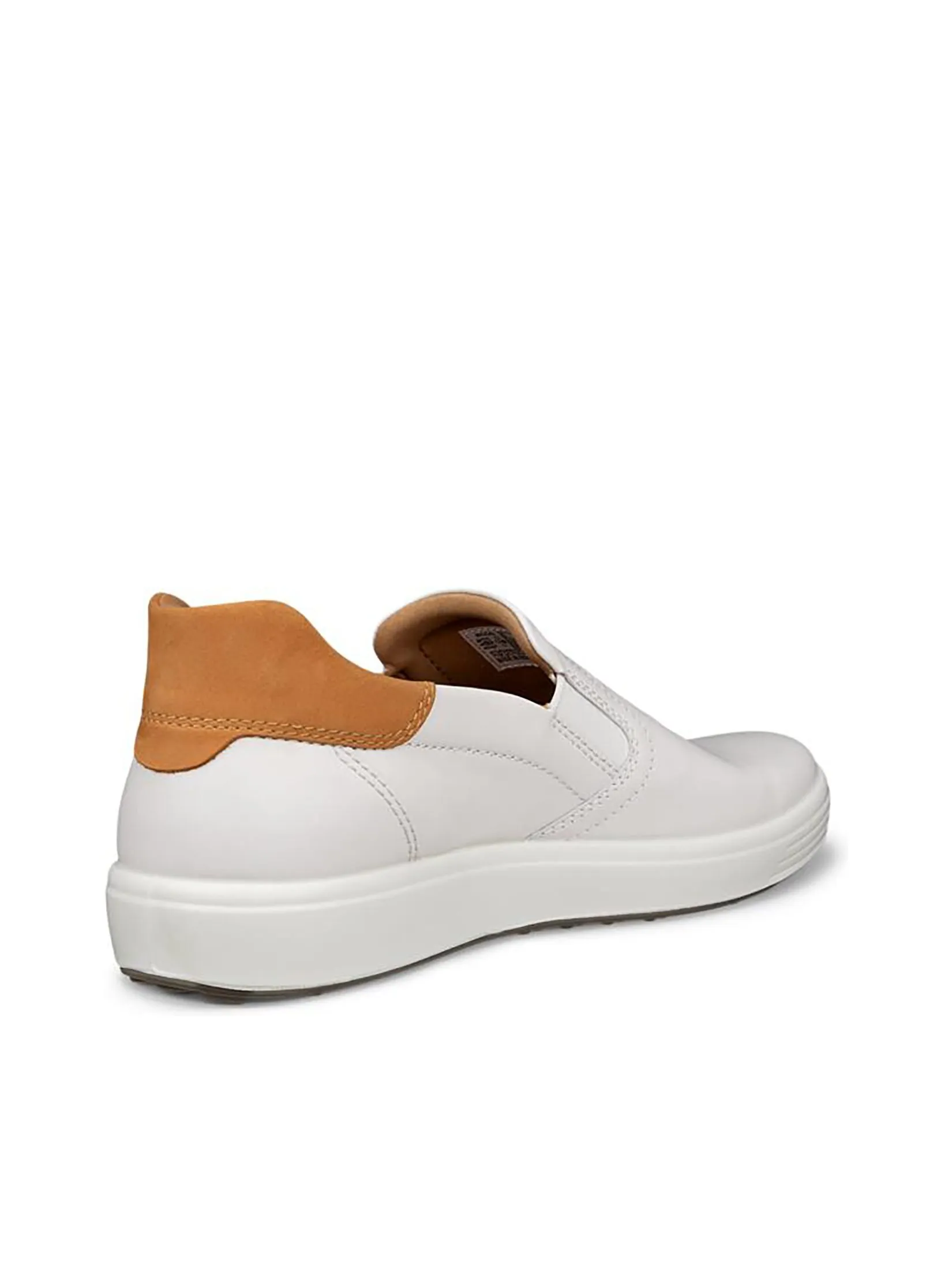 ECCO Men Slip-On Soft7 White/Lion
