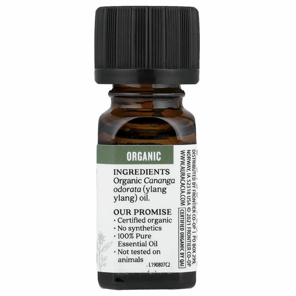 Aura Cacia, чистое эфирное масло, иланг-иланг III, 7,4 мл (0,25 жидк. унции)