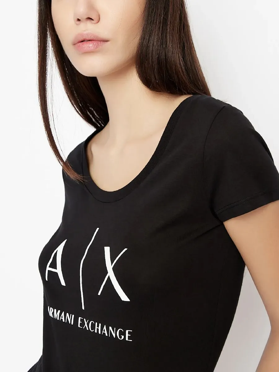 ARMANI EXCHANGE Women's Tee - Black
