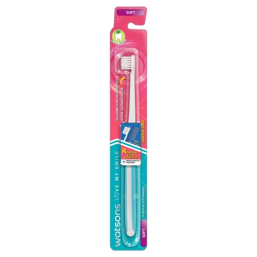 Watsons Super Tiny Toothbrush (Soft) 1s.