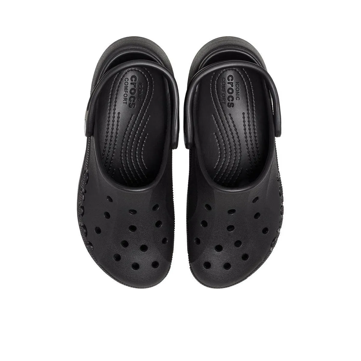 CROCS Baya Platform Clog Women Casual Shoes Black - CR024SH024DDTH