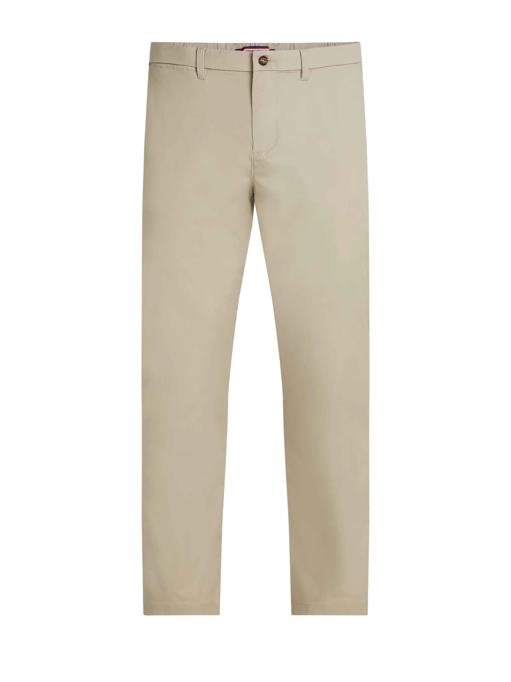 TOMMY HILFIGER MEN PANTS BROWN Straight Size - 32 EU