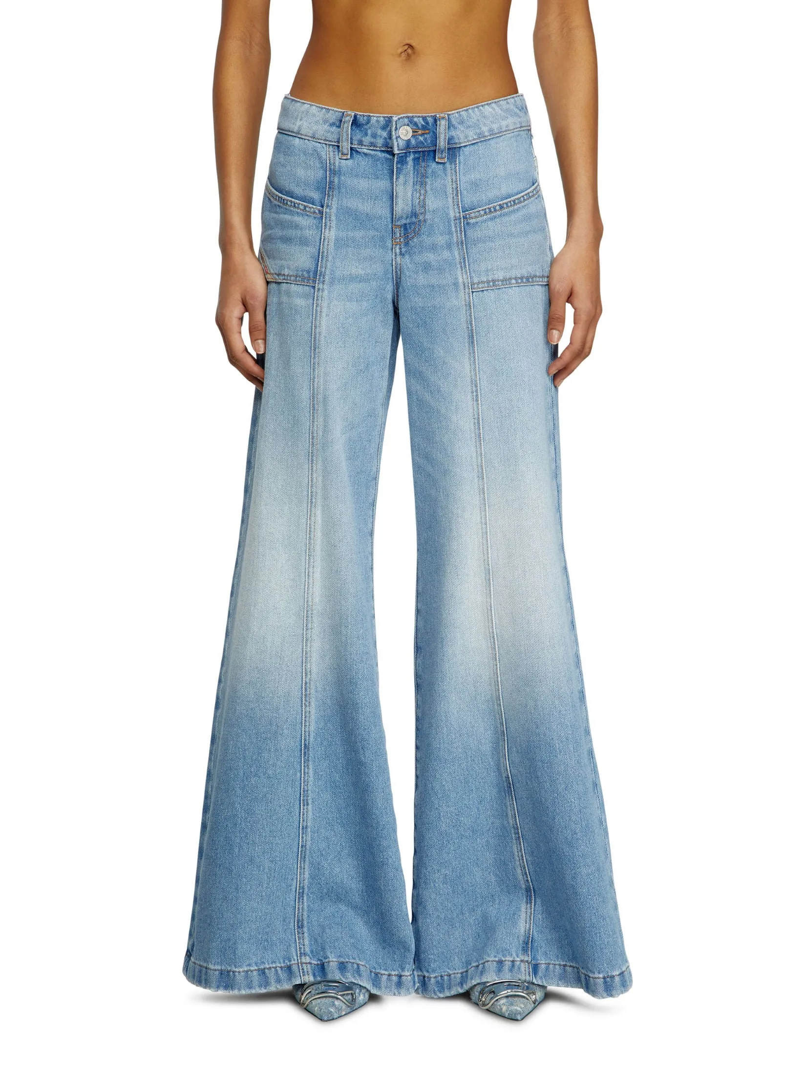 DIESEL Women Jeans Pants D-AKII L.30 TROUSERS Others