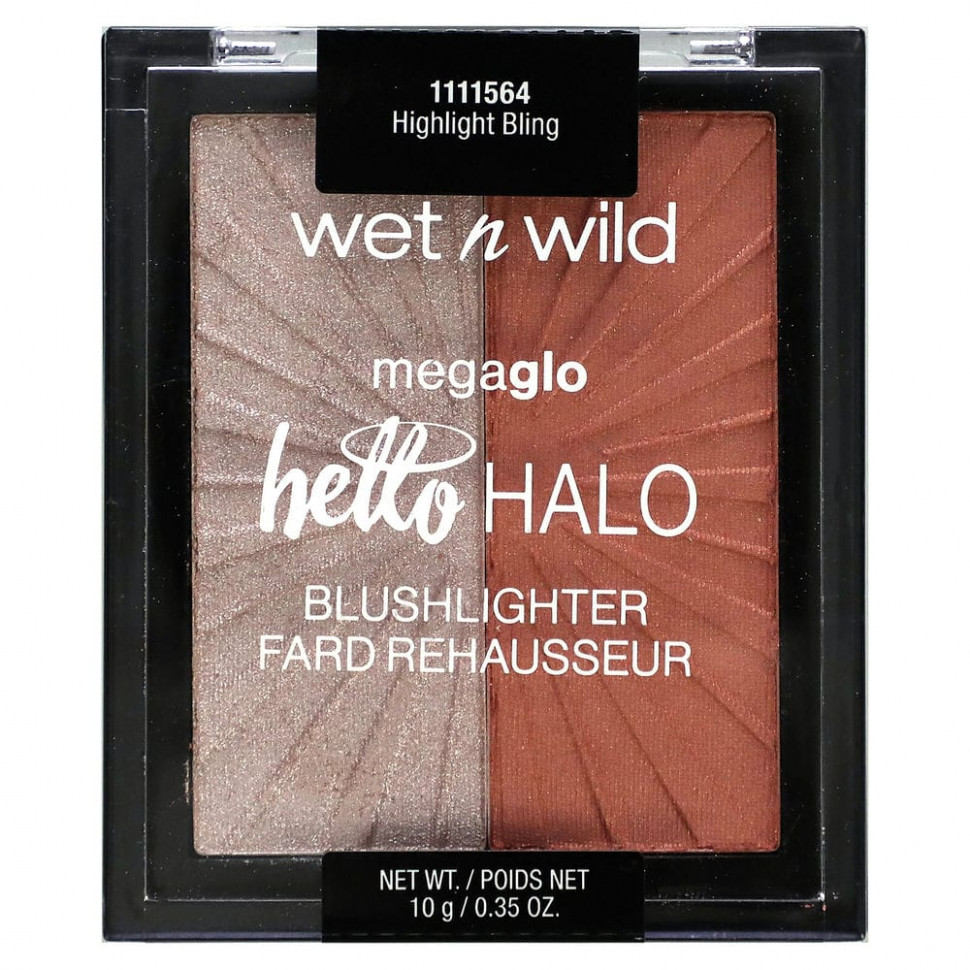 wet n wild, MegaGlo, Hello Halo, румяна, сияние, 10 г (0,35 унции)